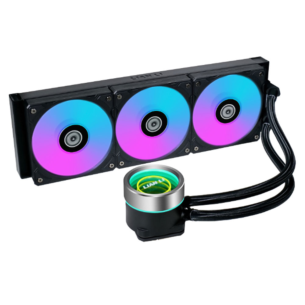 Lian Li Galahad II Trinity 360mm ARGB AIO CPU Liquid Cooler - Black