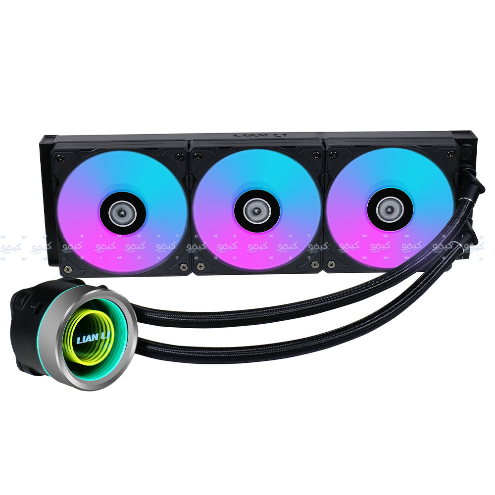 Lian Li Galahad II Trinity 360mm ARGB AIO CPU Liquid Cooler - Black