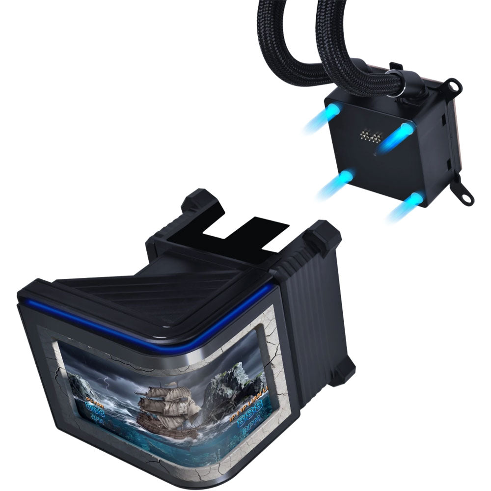 Lian Li HydroShift II OLED Curved 360P28 ARGB AIO CPU Liquid Cooler