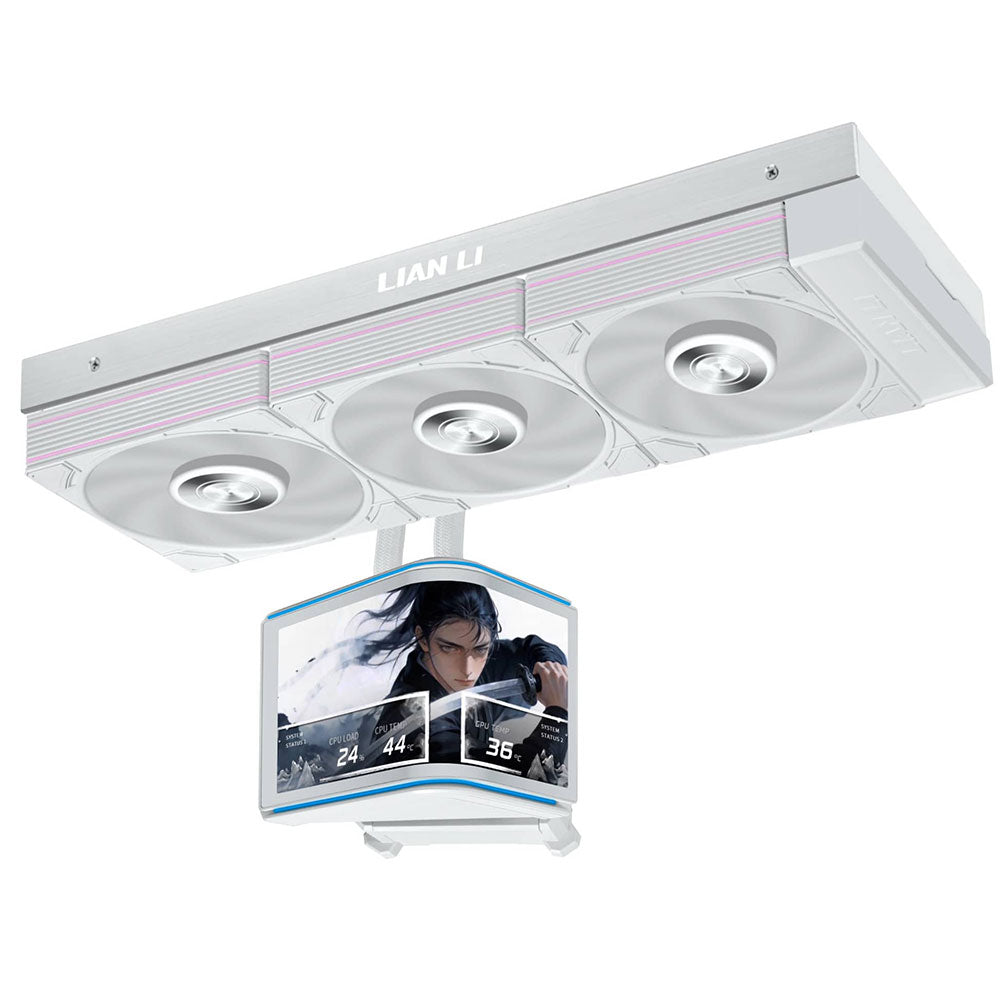 Lian Li HydroShift II OLED Curved 360P28 ARGB AIO CPU Liquid Cooler