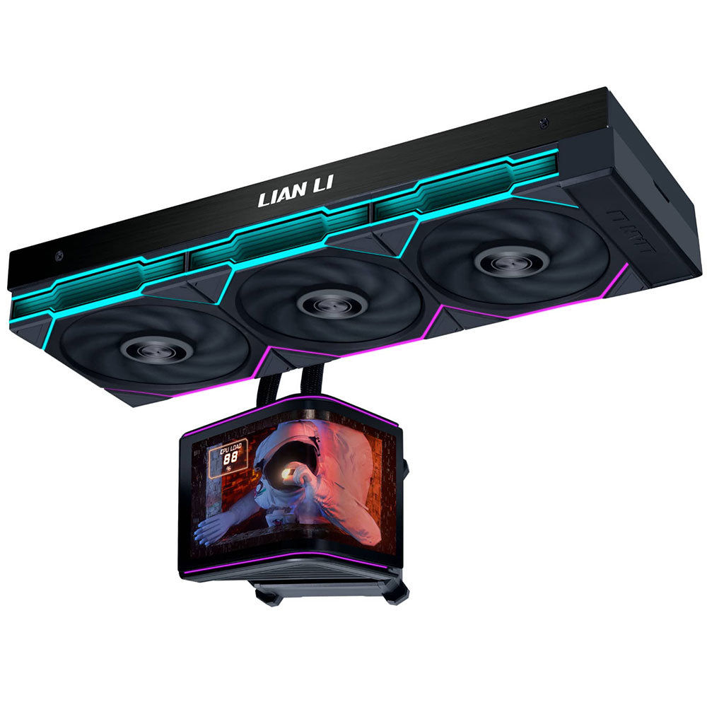 Lian Li HydroShift II OLED Curved 360TL ARGB AIO CPU Liquid Cooler