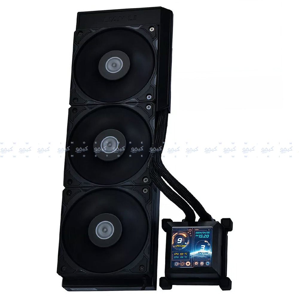 Lian Li Hydroshift LCD 360S 360mm AIO CPU Liquid Cooler - Black