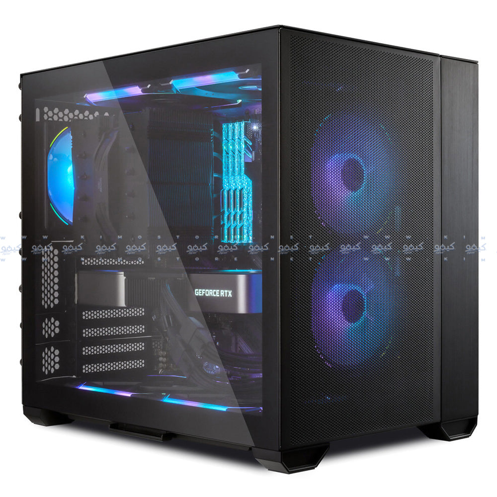 كيس ميكرو تاور ليان لي جيمنج O11 Air Mini - أسود