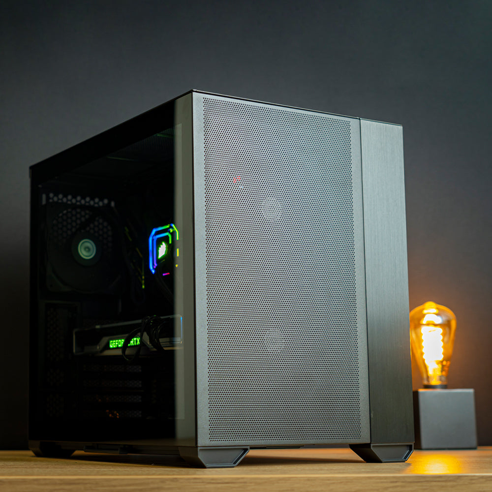 كيس ميكرو تاور ليان لي جيمنج O11 Air Mini - أسود