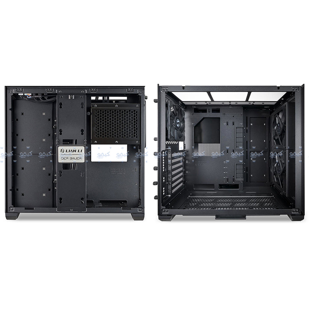 كيس ميكرو تاور ليان لي جيمنج O11 Air Mini - أسود