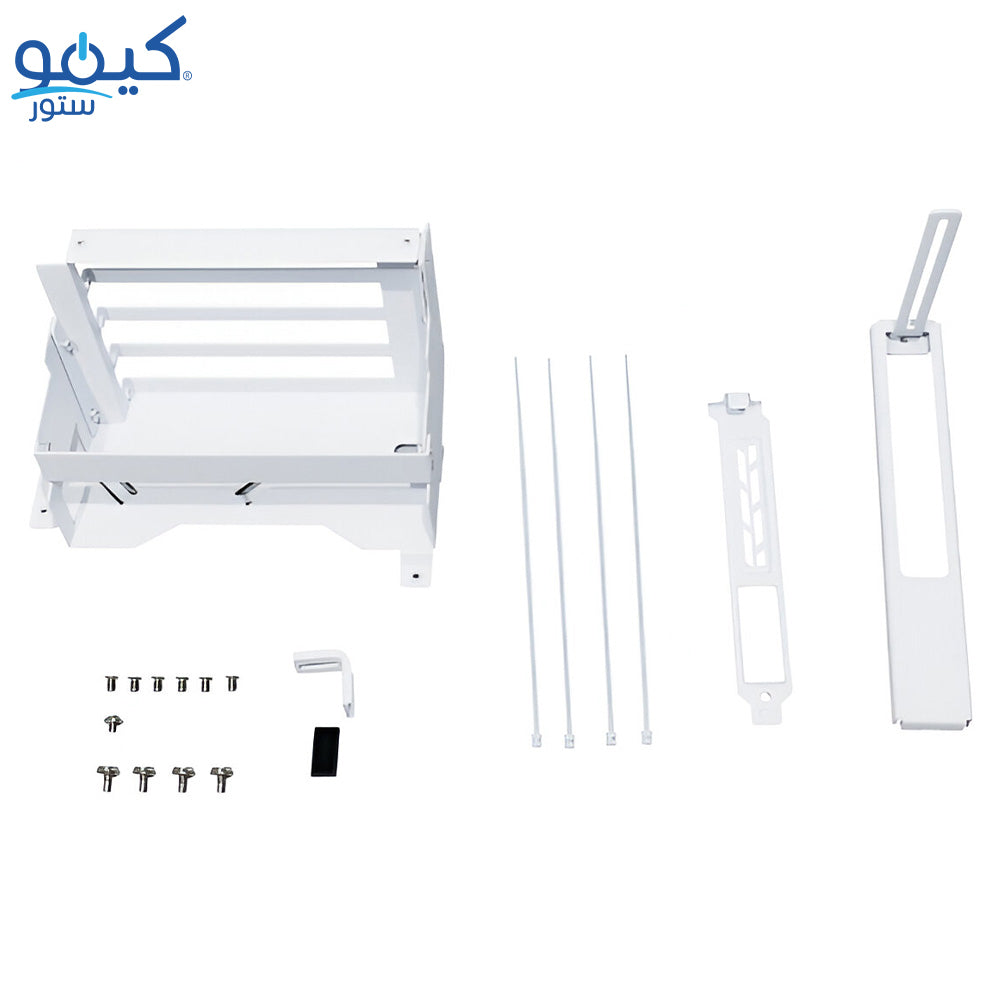 Lian Li O11 Dynamic EVO XL White Upright GPU Bracket