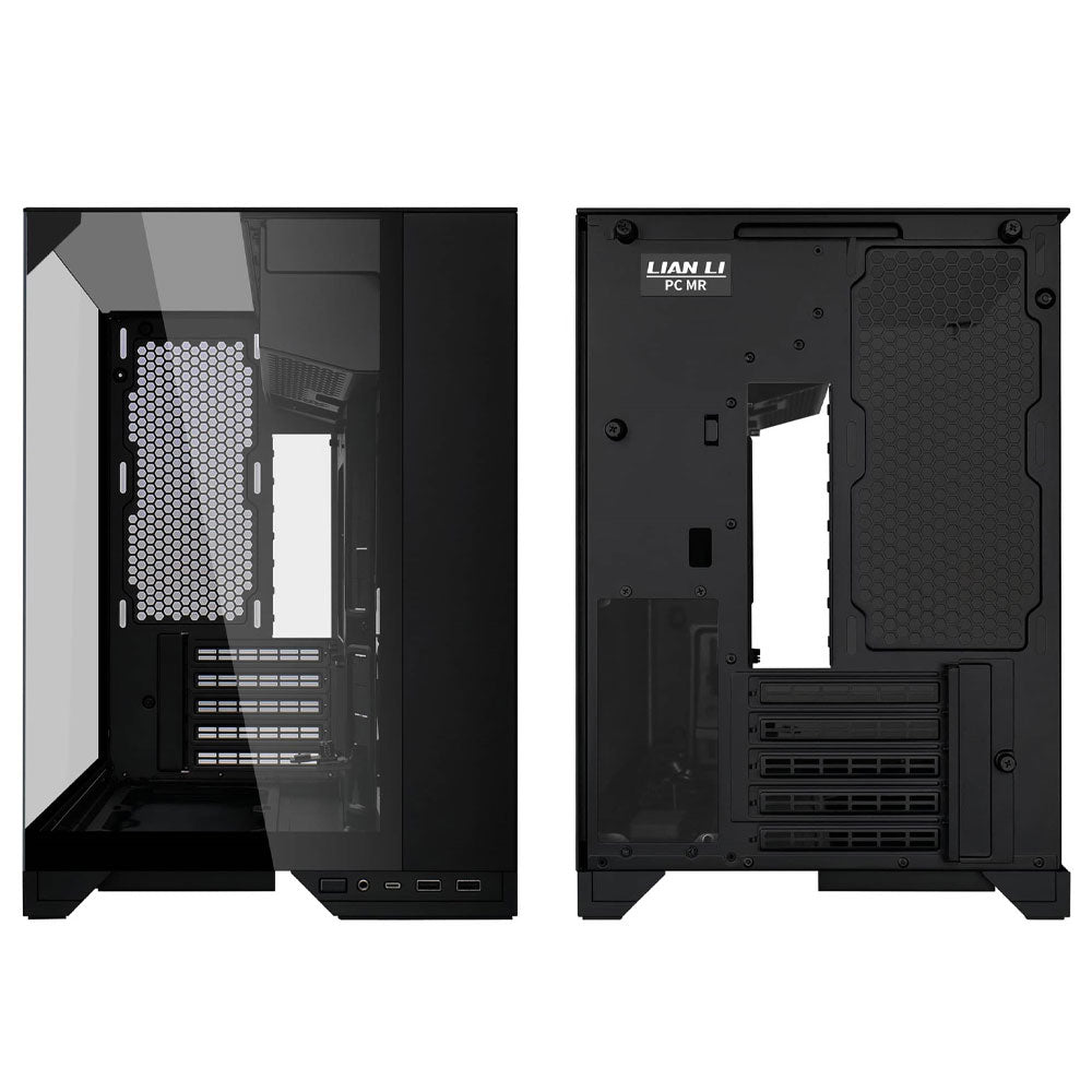 Lian Li O11 Vision M Micro Tower Case - Black