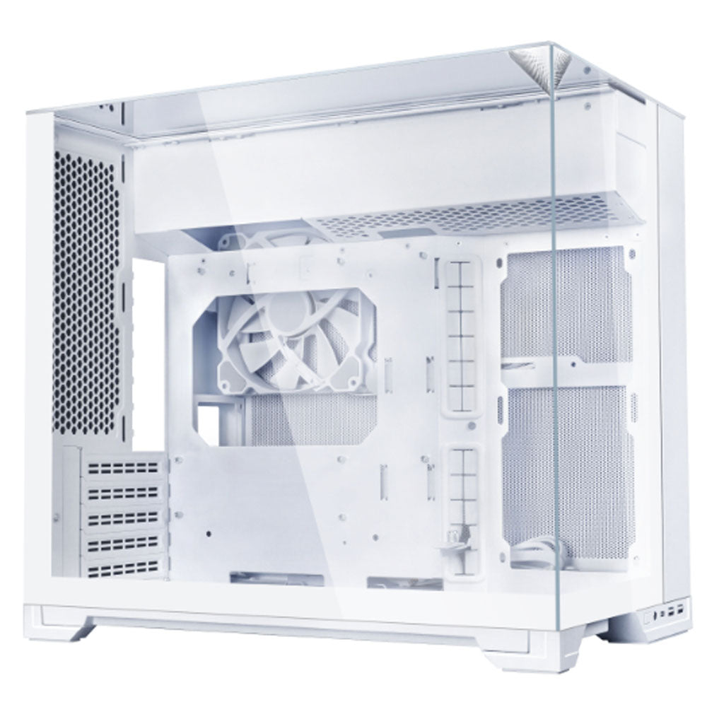 Lian Li O11 Vision M Micro Tower Case - White