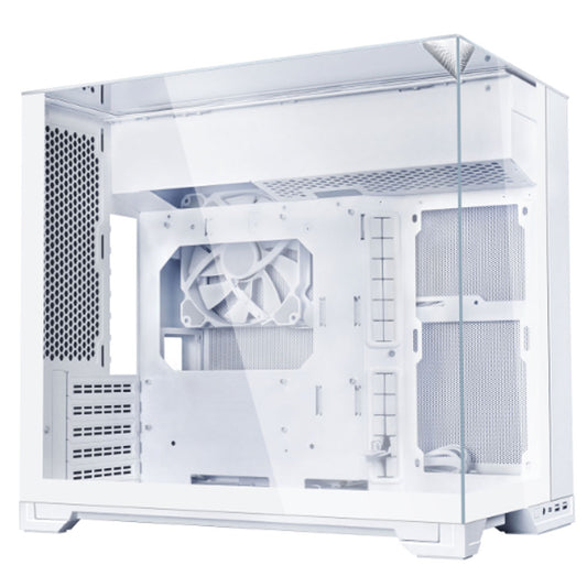 Lian Li O11 Vision M Micro Tower Case - White