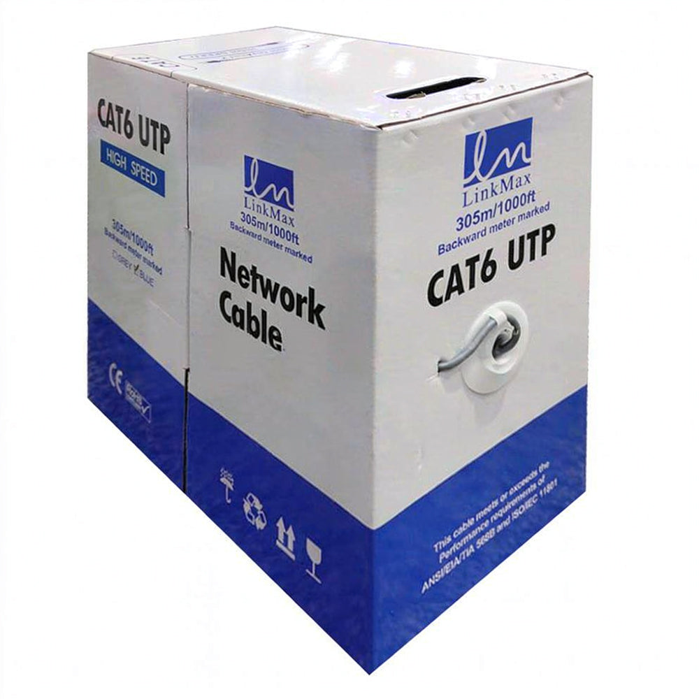  كابل نت وورك لينك ماكس 305 متر PT-050 Cat6 UTP 
