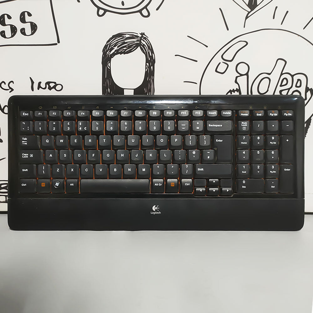 Logitech Y-U0004 Wired Keyboard English (Original Used)