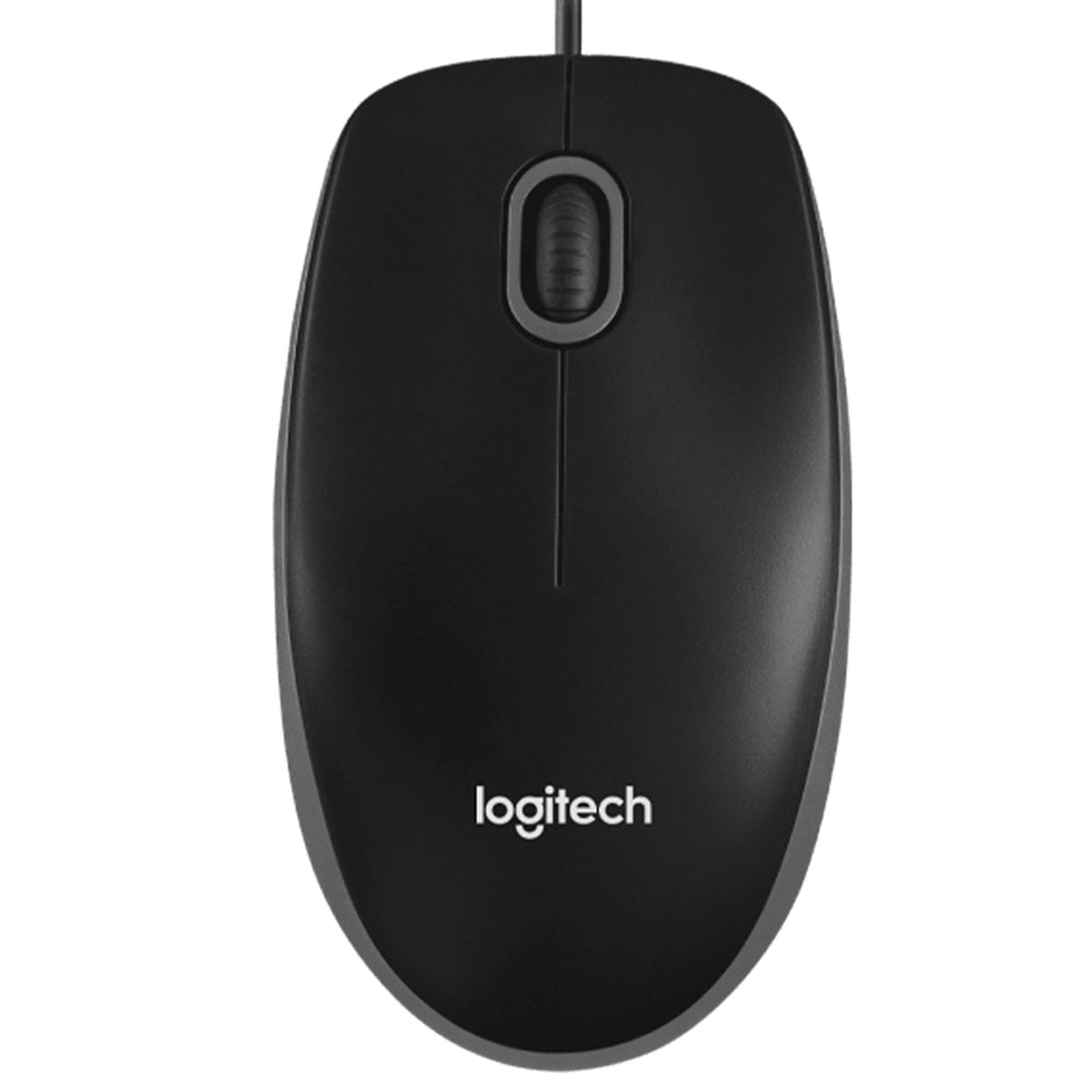 Logitech B100 Wired Mouse 1000Dpi - Black