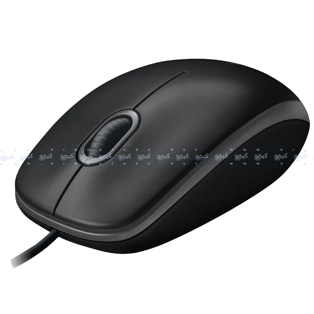 Logitech B100 Wired Mouse 1000Dpi - Black