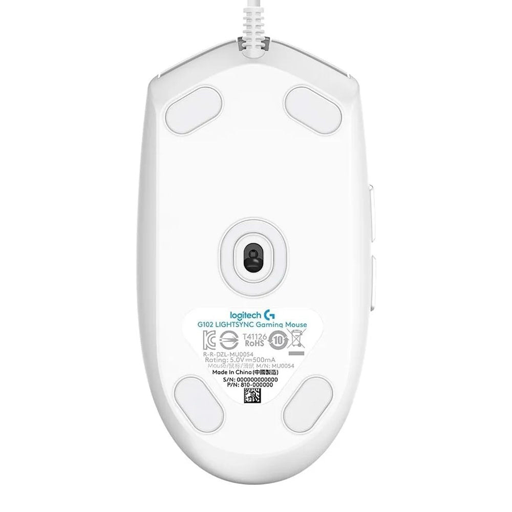 ماوس لوجيتك سلكي RGB جيمنج 8000 نقطة في البوصة G102 Lightsync