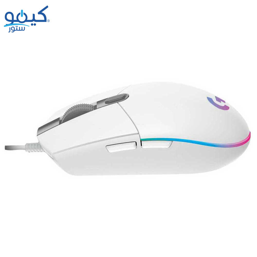 ماوس لوجيتك سلكي RGB جيمنج 8000 نقطة في البوصة G102 Lightsync
