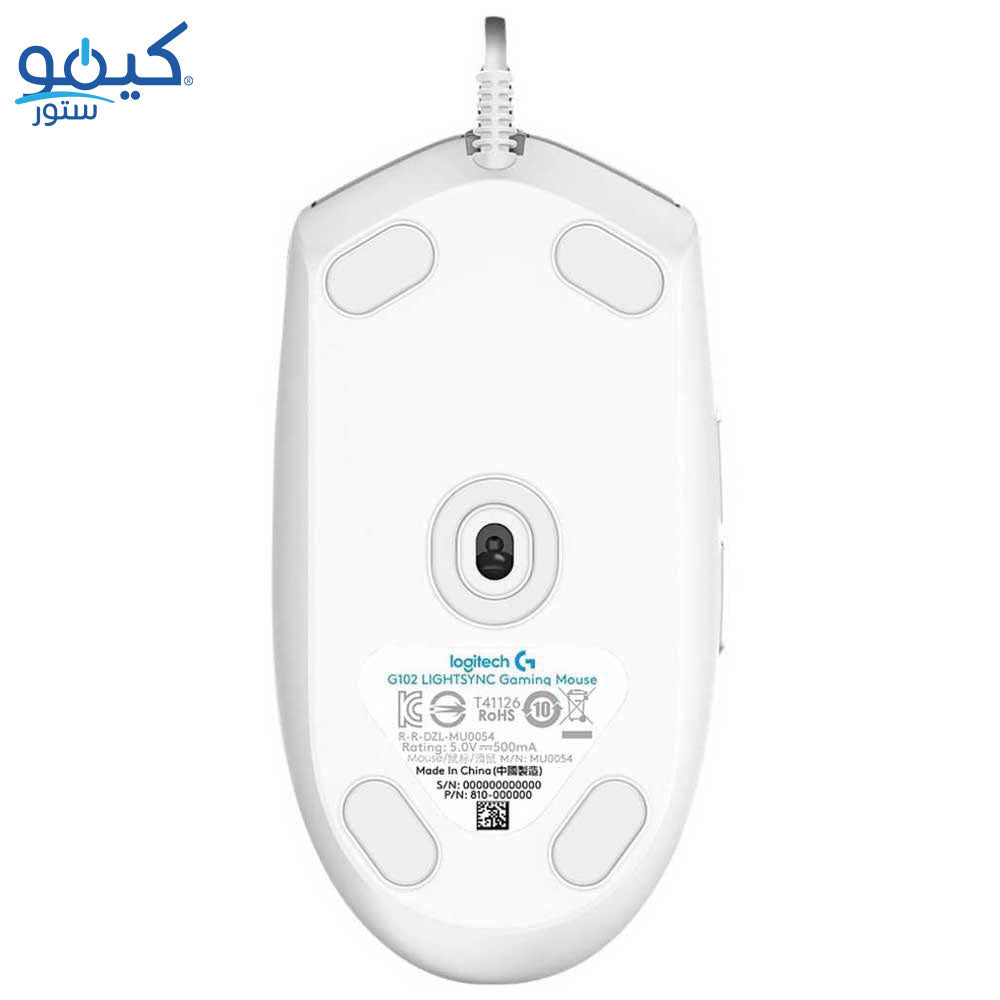 ماوس لوجيتك سلكي RGB جيمنج 8000 نقطة في البوصة G102 Lightsync