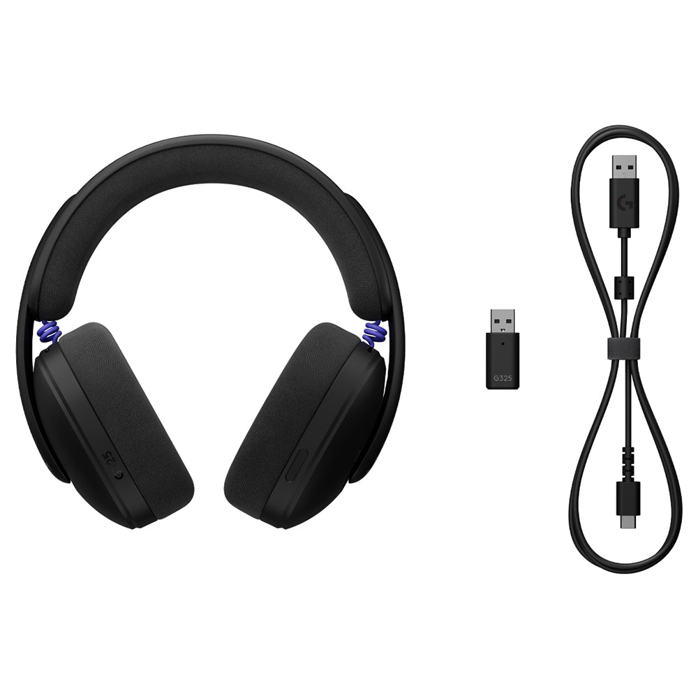 Logitech G325 Lightspeed Bluetooth Wireless Gaming Headset - Black