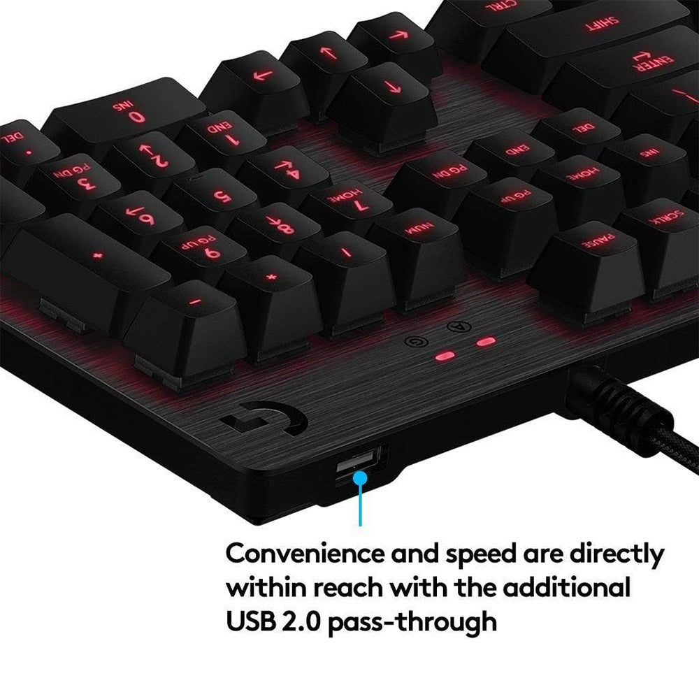 Logitech G413 Romer-G Tactile Wired Gaming Keyboard 