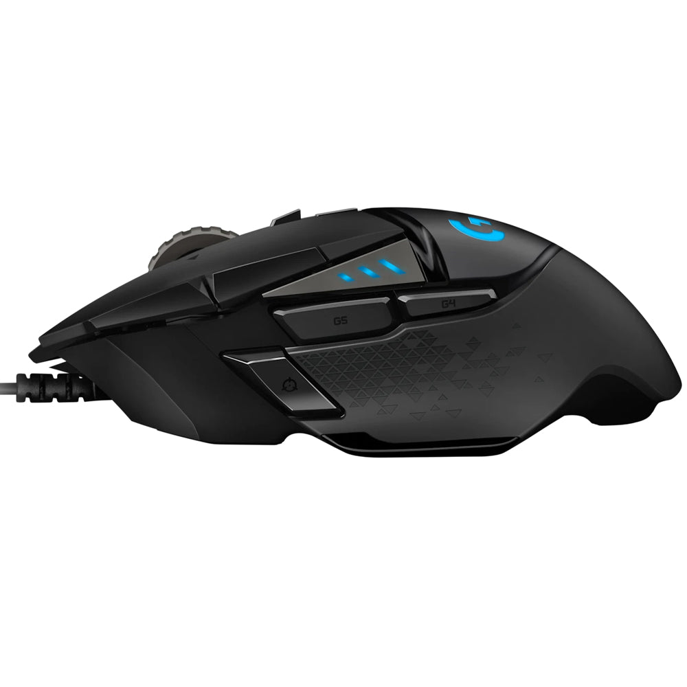 ماوس لوجيتك سلكي RGB جيمنج 25600 نقطة في البوصة G502 Hero