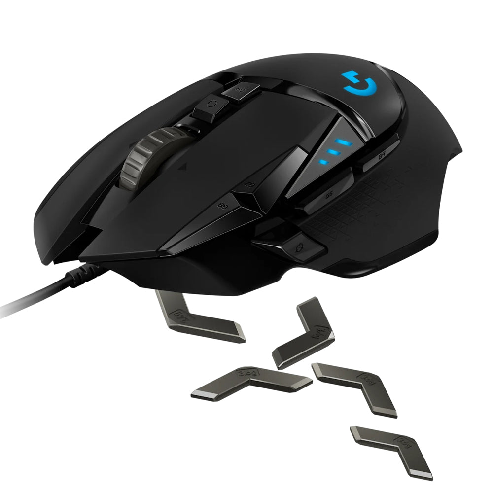 ماوس لوجيتك سلكي RGB جيمنج 25600 نقطة في البوصة G502 Hero