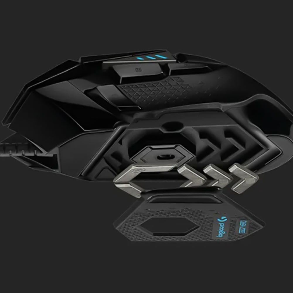 ماوس لوجيتك سلكي RGB جيمنج 25600 نقطة في البوصة G502 Hero
