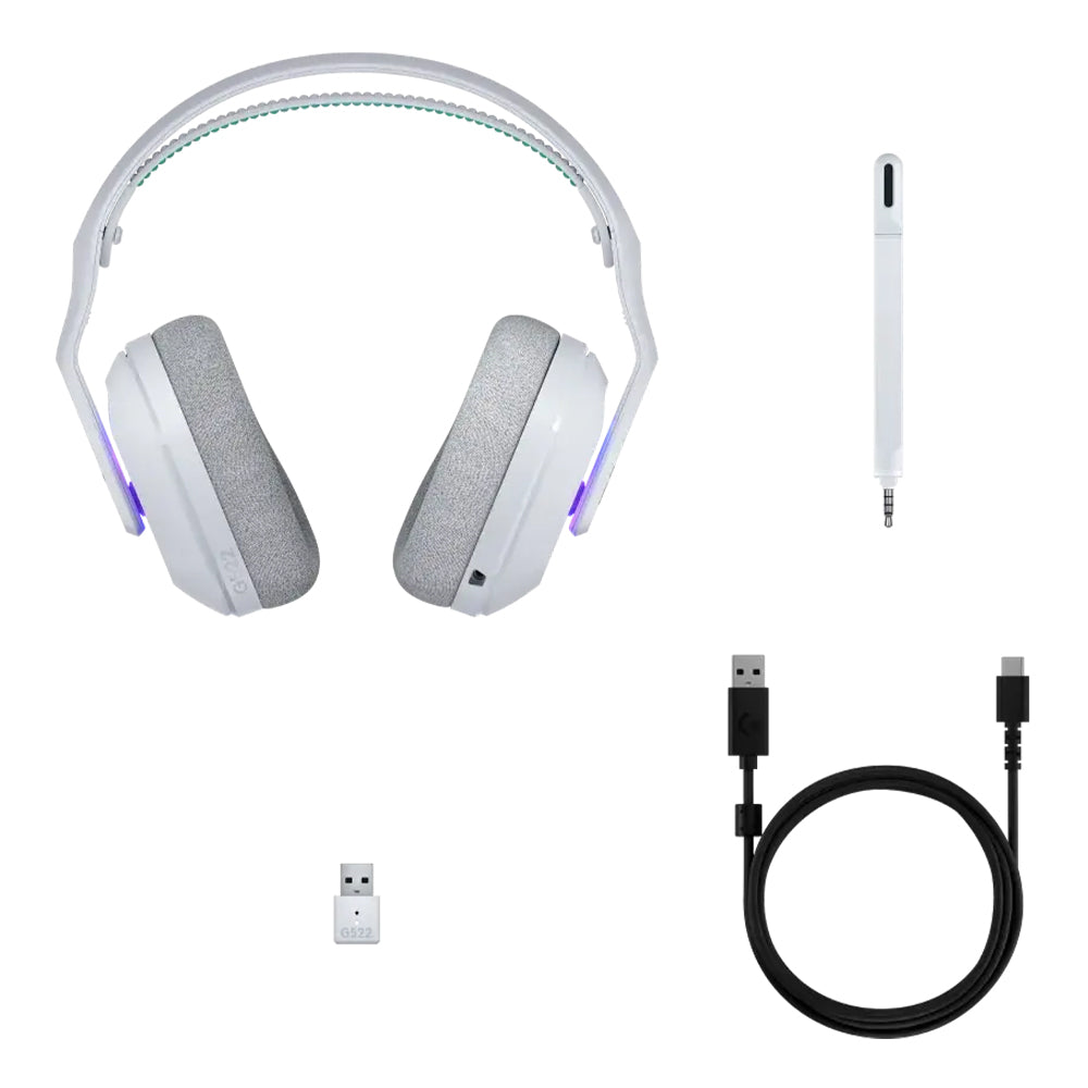 سماعة رأس لوجيتك لاسلكية RGB جيمنج  G522 Lightspeed 