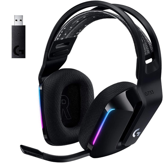 سماعة رأس لوجيتك لاسلكية RGB جيمنج G733 Lightspeed