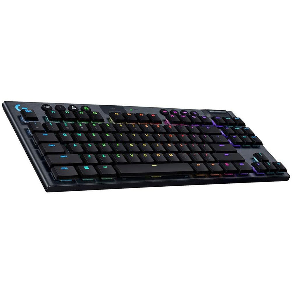 كيبورد لوجيتك لاسلكي بلوتوث RGB جيمنج سويتش  GL Tactile إنجليزي G915 TKL Tenkeyless Lightspeed 