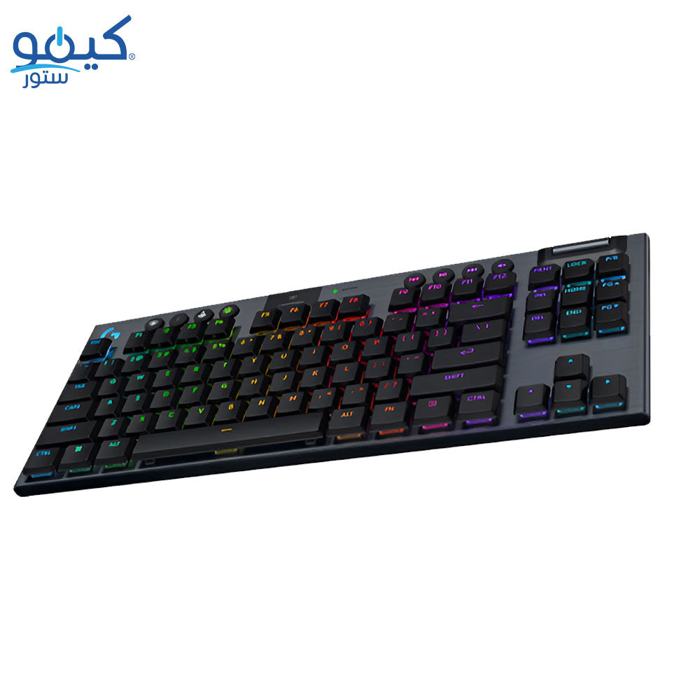  Lightspeed TKL Tactile Switch Bluetooth Wireless & Wired RGB Gaming Keyboard English - Black