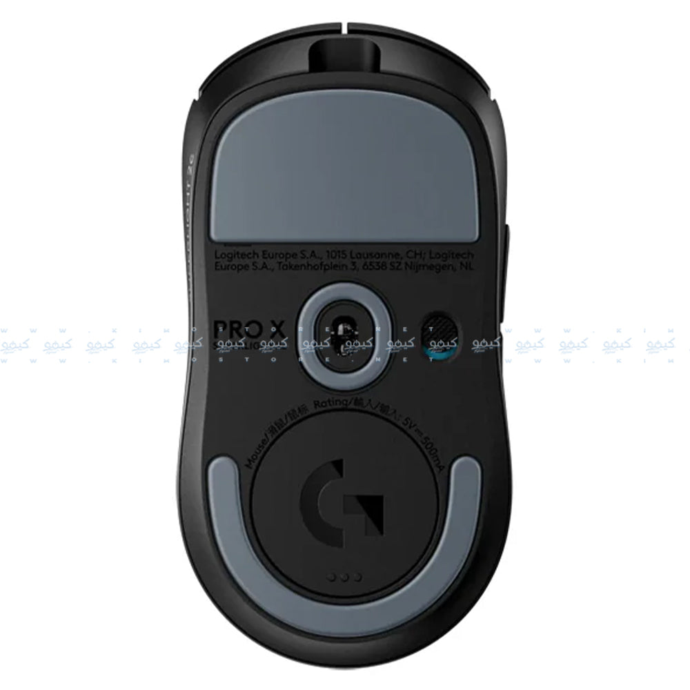 ماوس لوجيتك لاسلكي قابل للشحن  جيمنج 44000 نقطة في البوصة G PRO X Superlight 2C - اسود