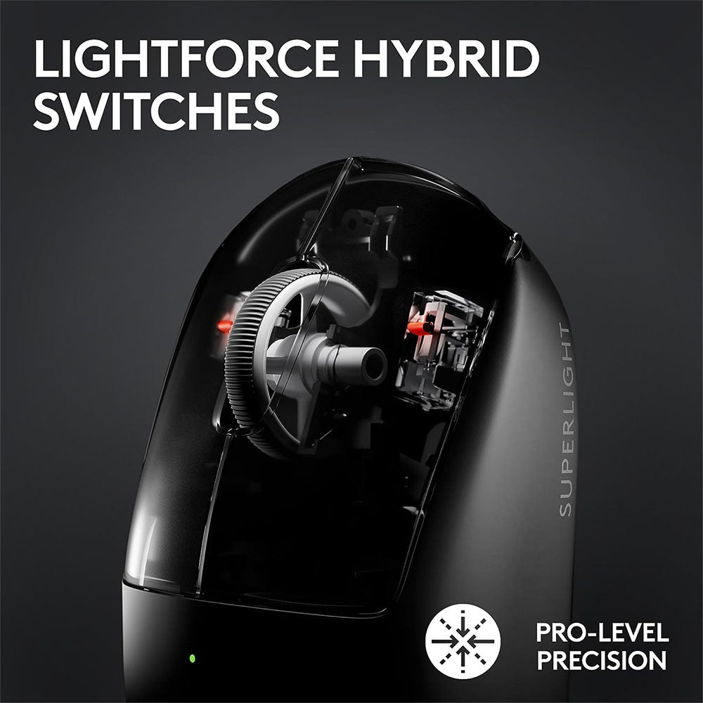 Logitech G PRO X Superlight 2 Lightspeed Wireless Gaming Mouse 44000Dpi