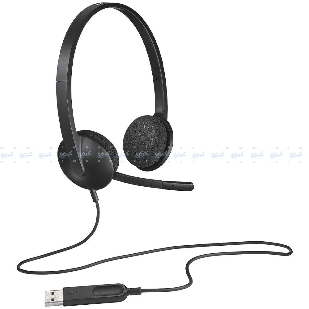 Logitech H340 Headset With Noise-Cancelling Mic - Black