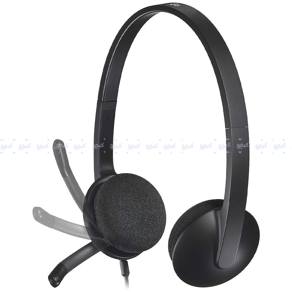 Logitech H340 Headset With Noise-Cancelling Mic - Black