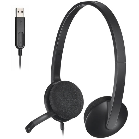 Logitech H340 Headset With Noise-Cancelling Mic