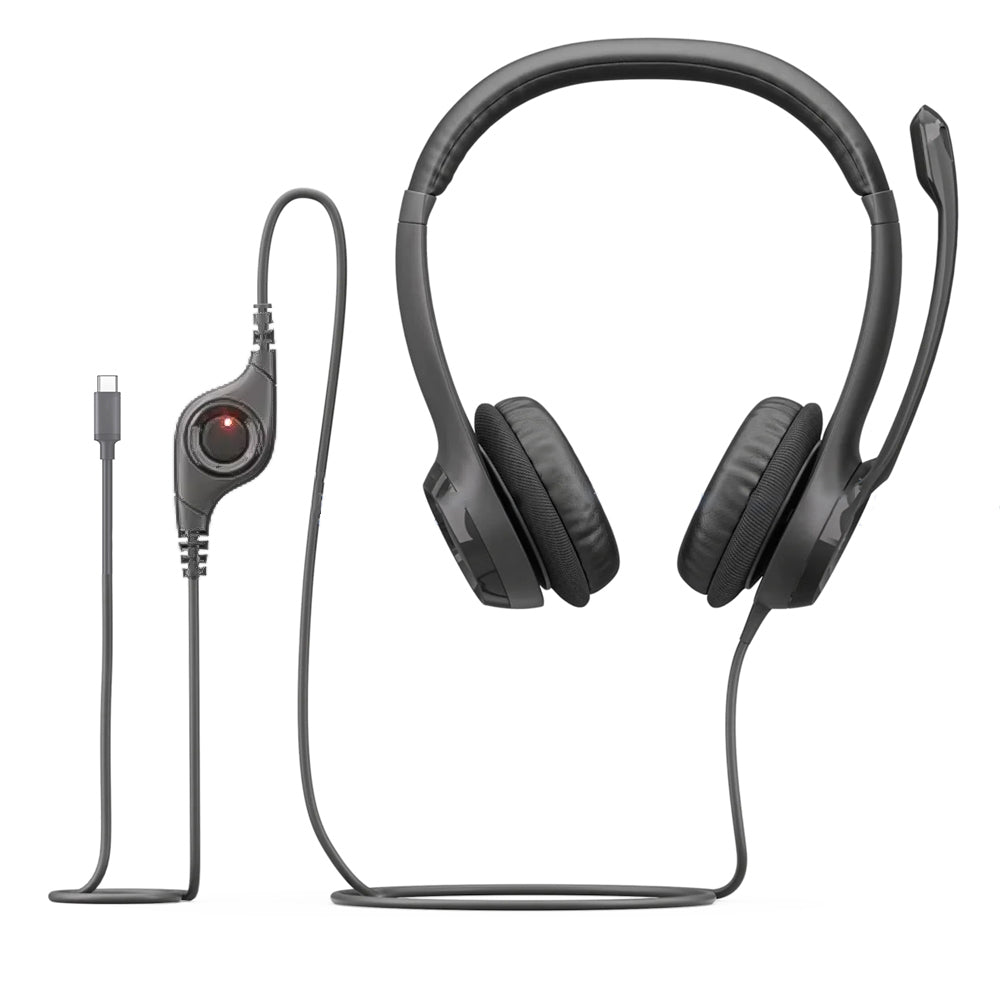 Logitech H390 Headset with Noise-Cancelling Mic (Type-C)