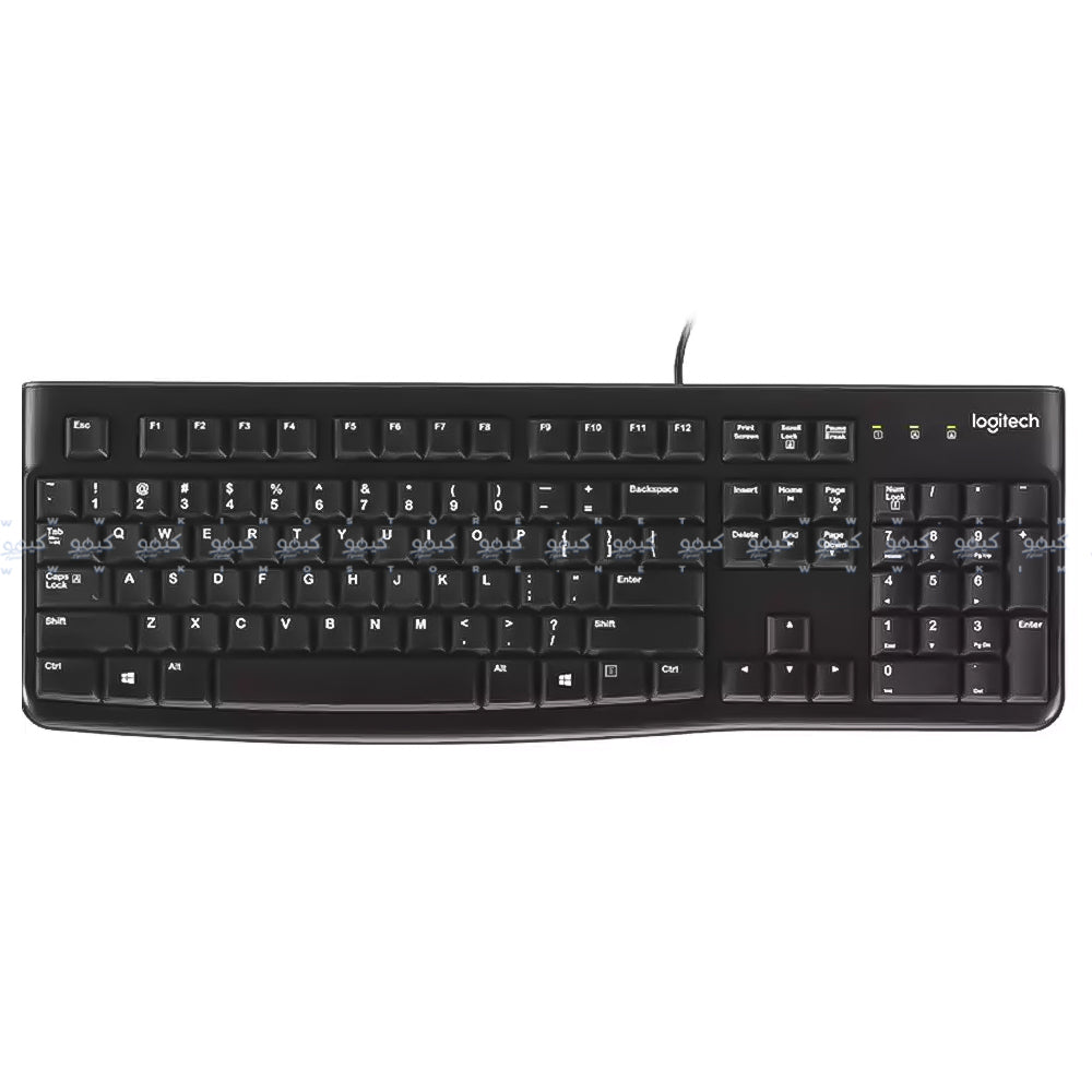 Logitech K120 Wired Keyboard English & Arabic