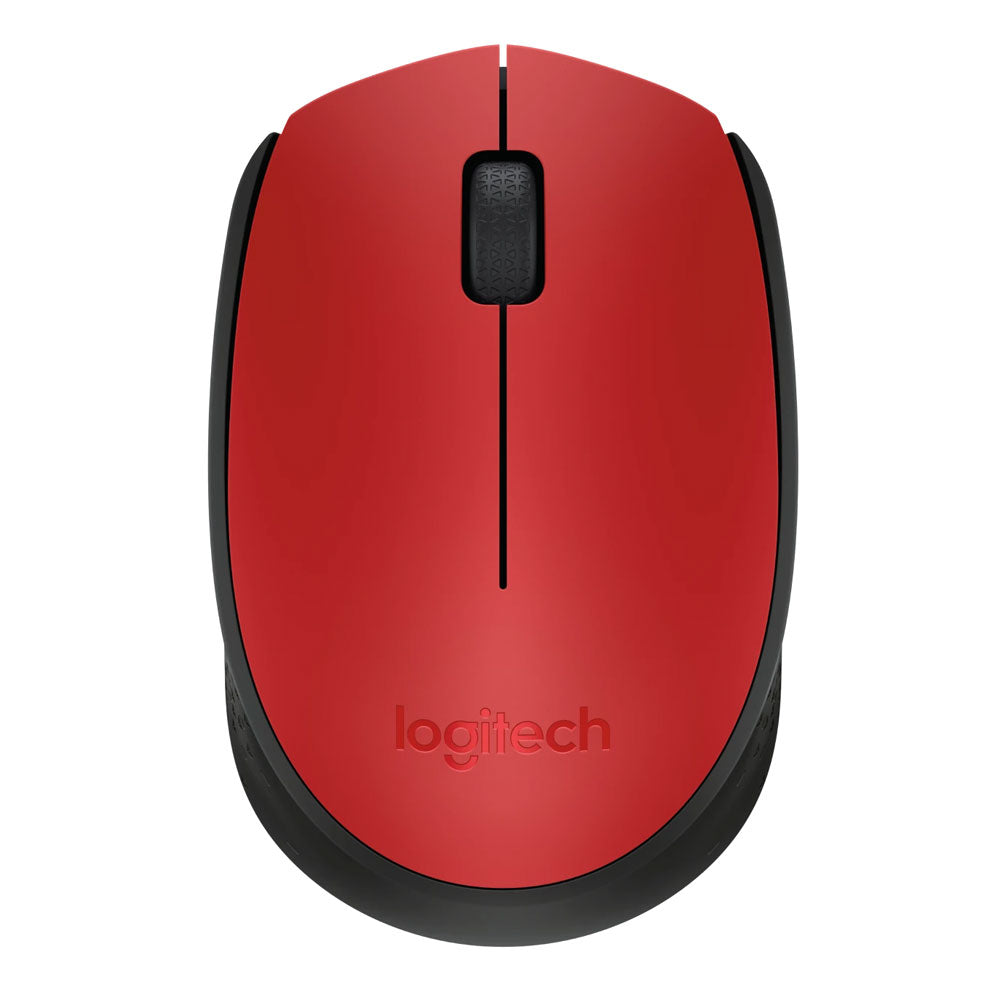 Logitech M171 Wireless Mouse 1000Dpi - Red