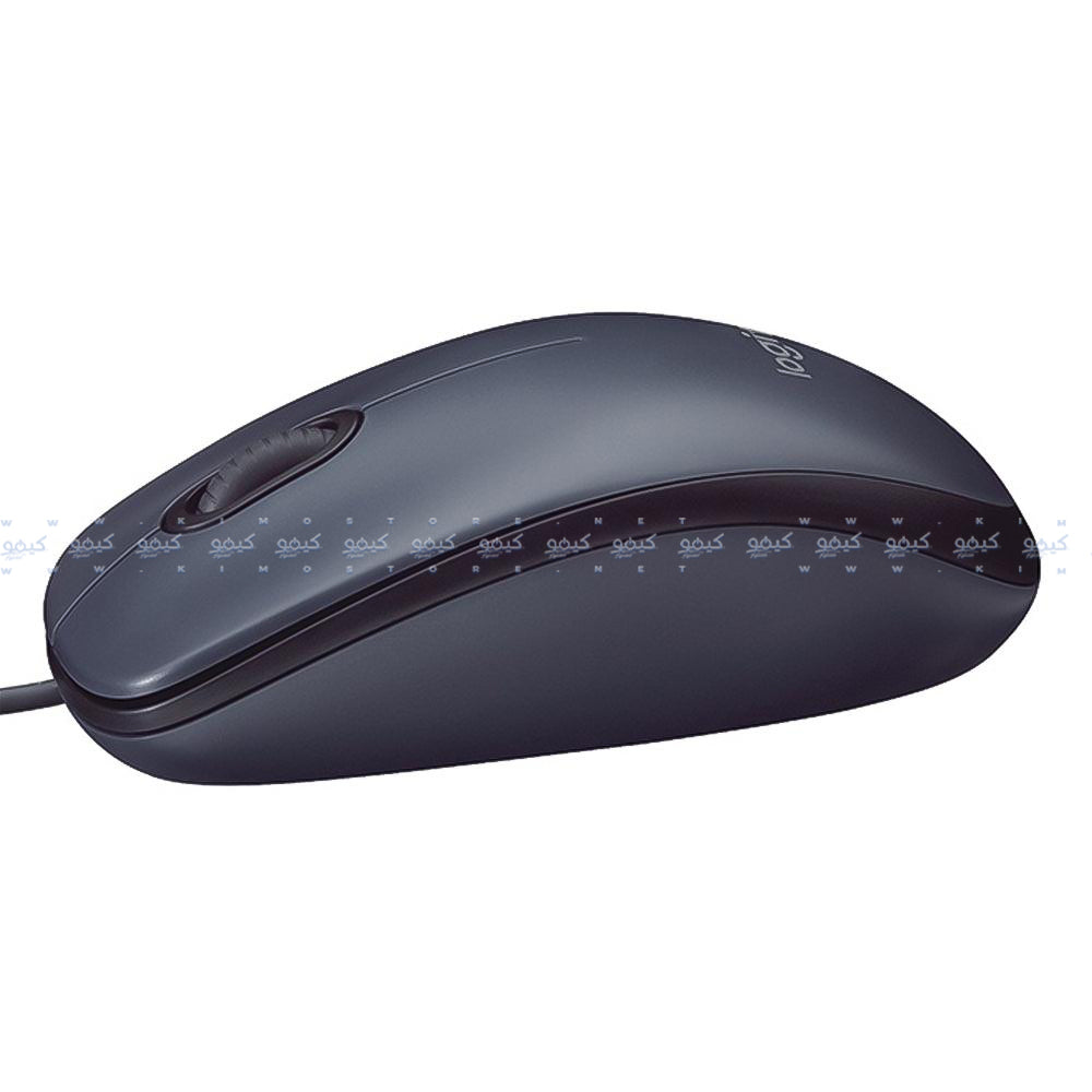 Logitech M90 Wired Mouse 1000Dpi - Gray