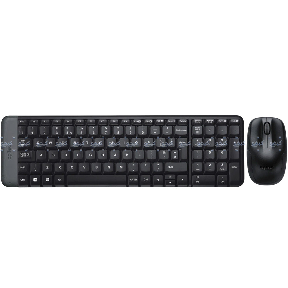 Logitech MK220 Wireless Keyboard + Mouse Combo English & Arabic