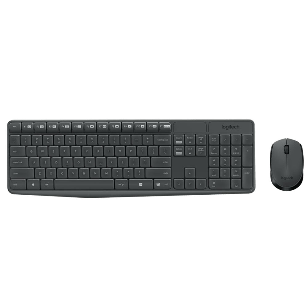 Logitech MK235 Wireless Keyboard + Mouse Combo English & Arabic