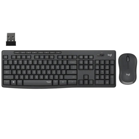 Logitech MK295 Wireless Keyboard + Mouse Combo English & Arabic