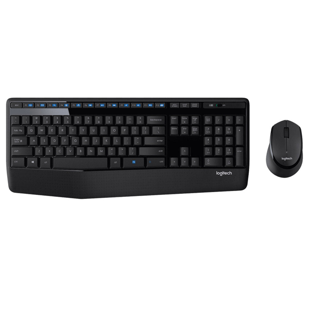 Logitech MK345 Comfort Wireless Keyboard + Mouse Combo English & Arabic