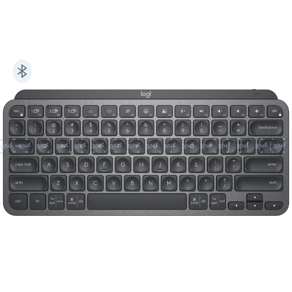 Logitech MX Keys Mini Dual Mode Bluetooth Wireless Keyboard English & Arabic
