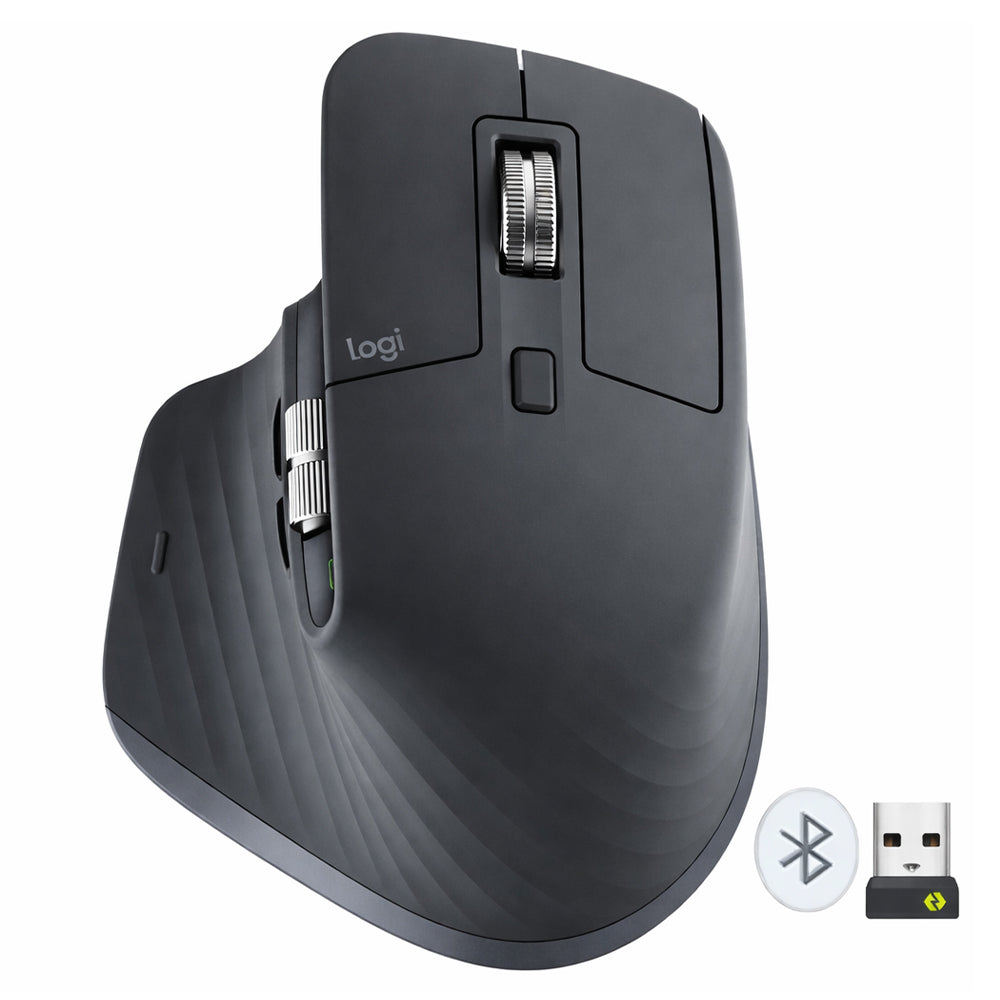Logitech Mx Master 3S Bluetooth Edition Mouse 8000Dpi - Graphite