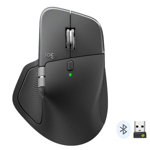 Logitech Mx Master 4 Dual Mode Bluetooth Wireless Mouse 8000Dpi - Black