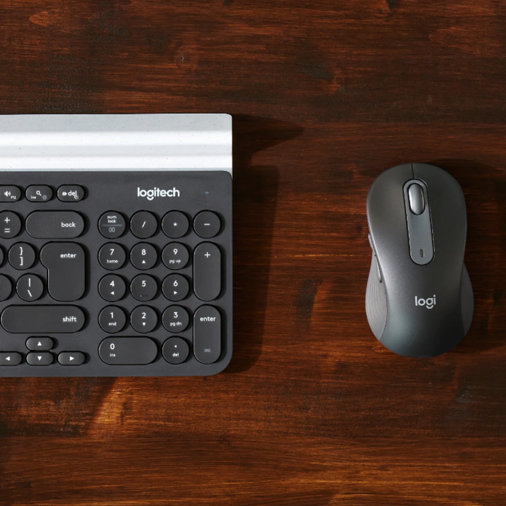Logitech Signature M650L Dual Mode Bluetooth Wireless Mouse 4000Dpi - Graphite