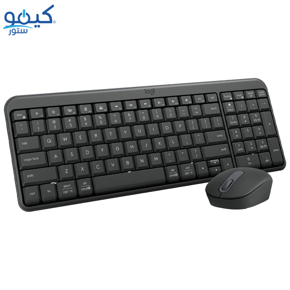 Logitech MK250 Combo Bluetooth Wireless Keyboard + Mouse English & Arabic 