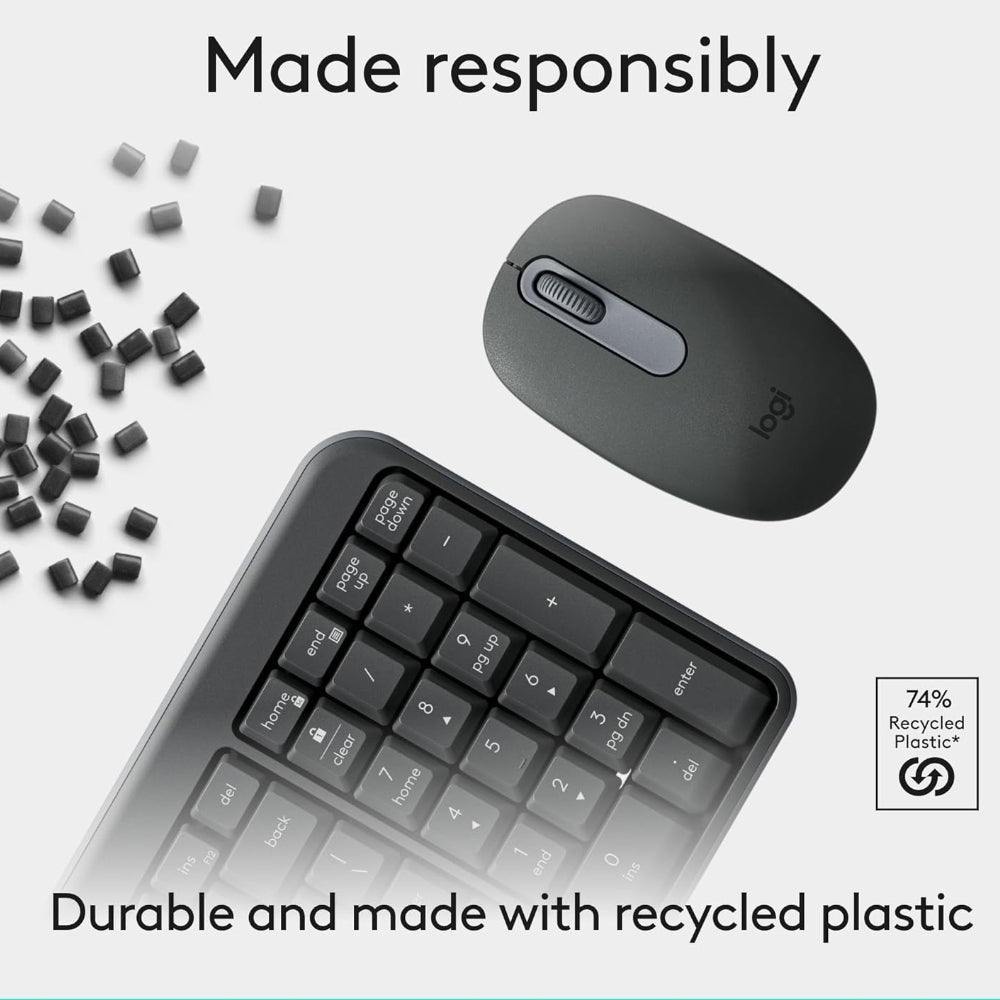 MK250 Combo Bluetooth Wireless Keyboard + Mouse English & 