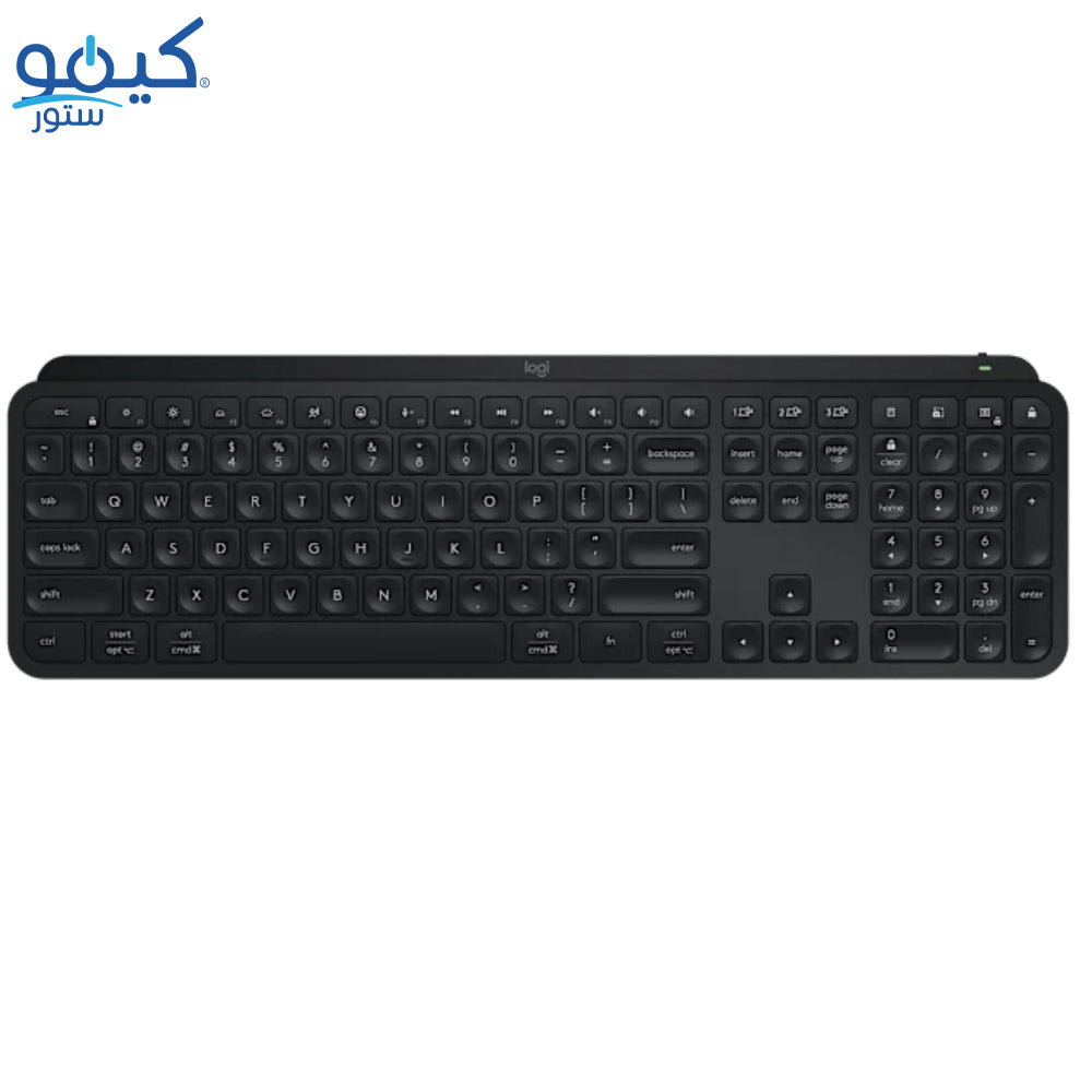 Logitech MX Keys S Bluetooth Wireless English & Arabic - Black