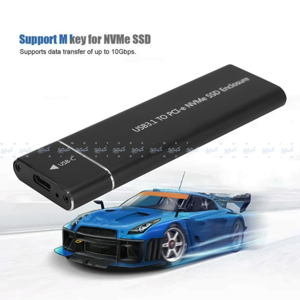 موبايل راك M.2 NVMe ساتا تايب سي 